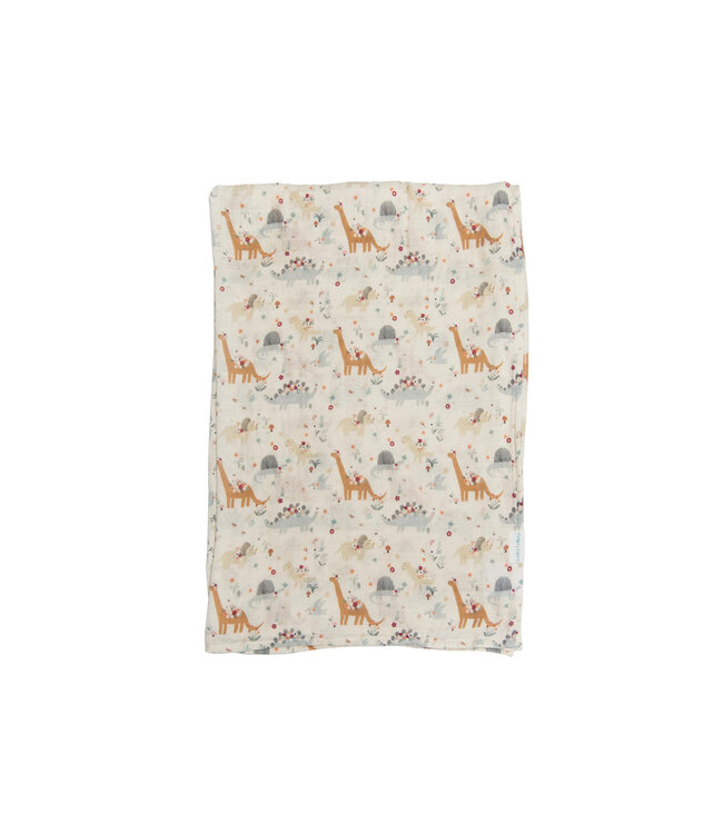 LOULOU LOLLIPOP MOUSSELINE - BABY DINOMITE