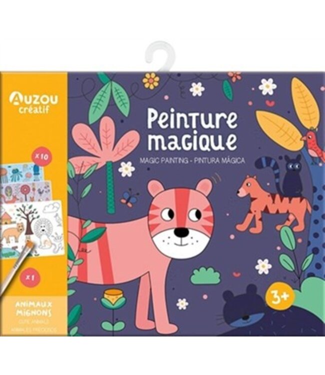 AUZOU PEINTURE MAGIQUE - ANIMAUX MIGNONS