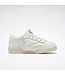 REEBOK CHAUSSURE CLUB C - CHALK/GREEN ( lacet élastique )