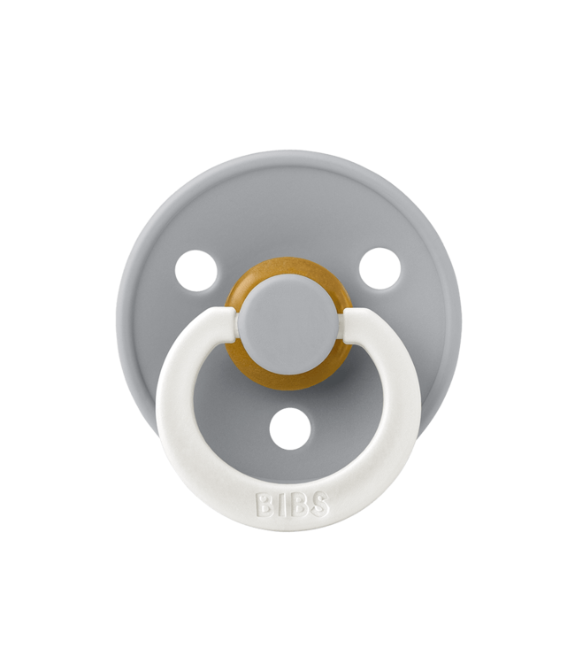 BIBS PACIFIER SUCE DE LUX (PQT 2) - CLOUD (GLOW)