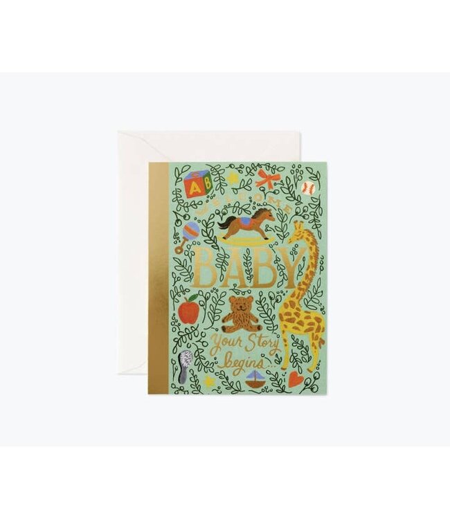 CARTE DE SOUHAITS - BÉBÉ STORYBOOK