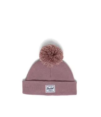 HERSCHEL TUQUE BABY BEANIE POM - ASH ROSE ( 6 - 18 MOIS )