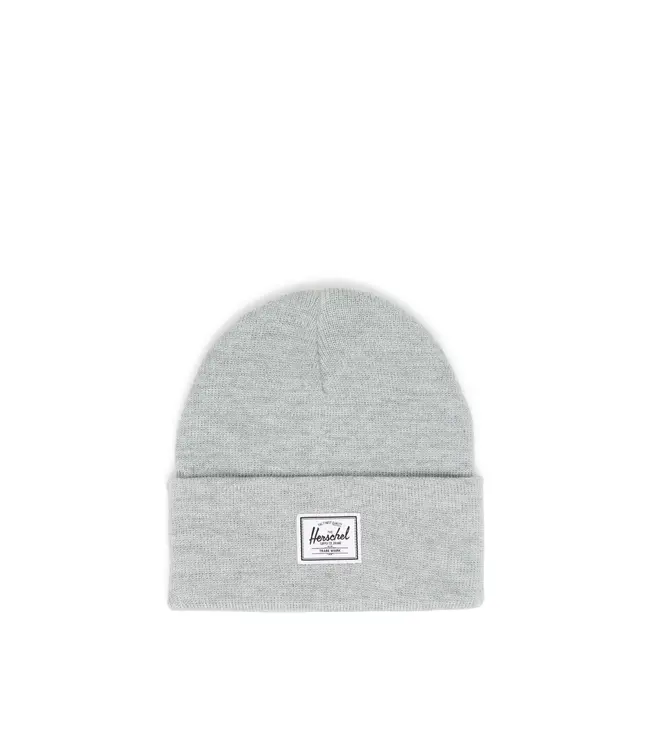 HERSCHEL TUQUE ELMER BEANIE - HEATHER LIGHT GREY