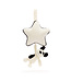 JELLYCAT PELUCHE - CHIOT CRÈME ET NOIR MUSICALE