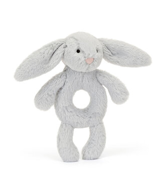 JELLYCAT HOCHET LAPIN TIMIDE GRIS
