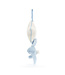JELLYCAT PELUCHE - LAPIN BLEU TIMIDE MUSICAL