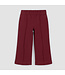 MILES THE LABEL PANTALON WIDE LEG - ROUGE BOURGOGNE