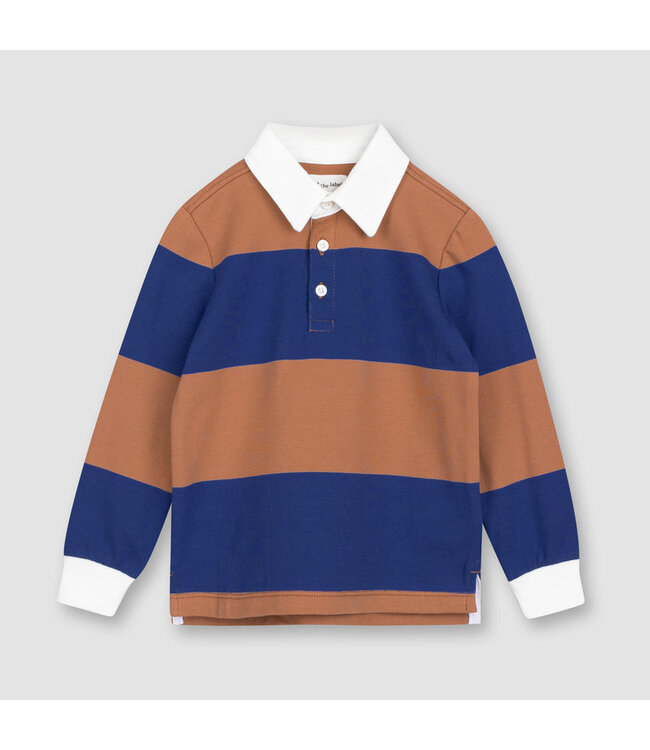 MILES THE LABEL VESTE À MANCHES LONGUES - CUIVRE ET BLEU ROYAL