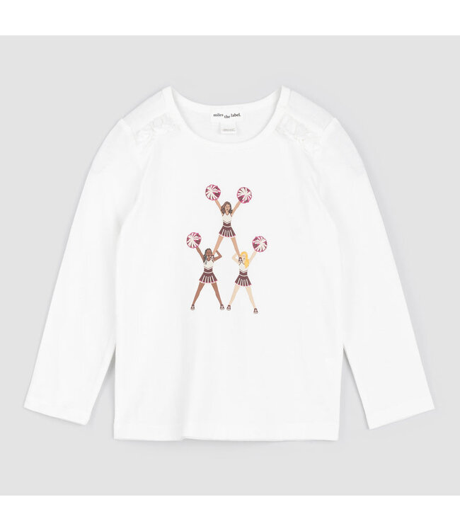 MILES THE LABEL CHANDAIL À MANCHES LONGUES - POM-POM GIRLS