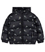 MILES THE LABEL MANTEAU À CAPUCHON DRAGON - NOIR