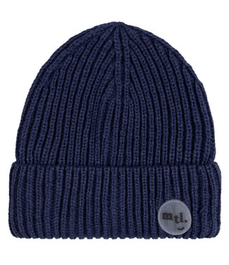 MILES THE LABEL TUQUE CÔTELÉ - NAVY