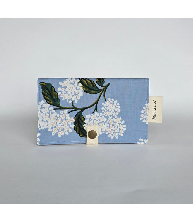 SAUGE & CO. CARNET DE SANTÉ - HYDRANGER BLEU