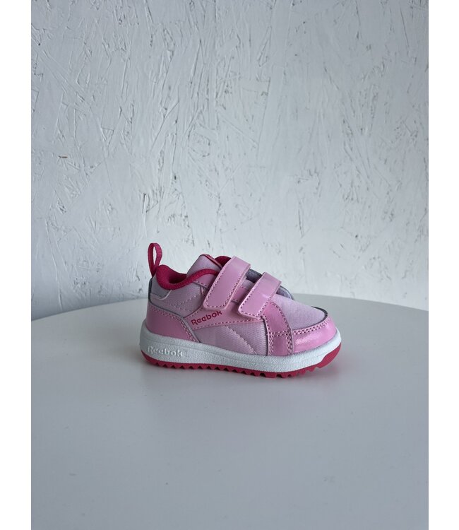 REEBOK CHAUSSURE CLASP LOW - ASTRO ROSE/BOLD PINK/WHITE
