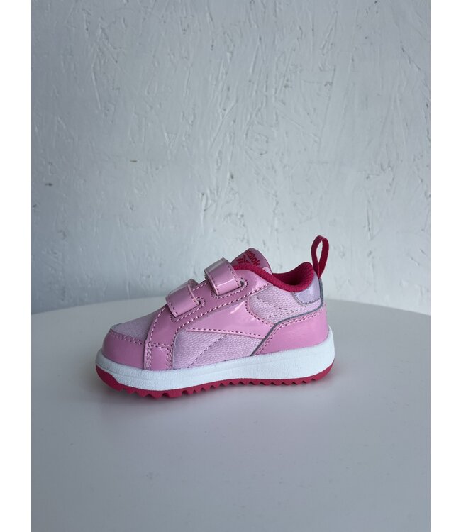 REEBOK CHAUSSURE CLASP LOW - ASTRO ROSE/BOLD PINK/WHITE