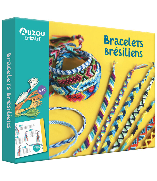 AUZOU COFFRET - BRACELETS BRÉSILIEN