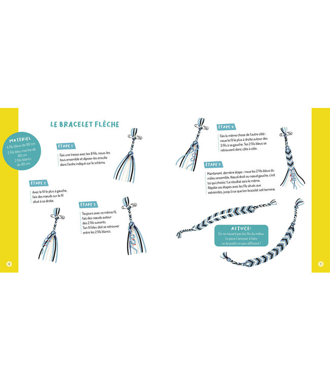 AUZOU COFFRET - BRACELETS BRÉSILIEN