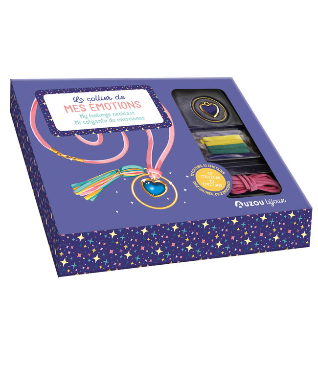 AUZOU COFFRET - COLLIER DES ÉMOTIONS