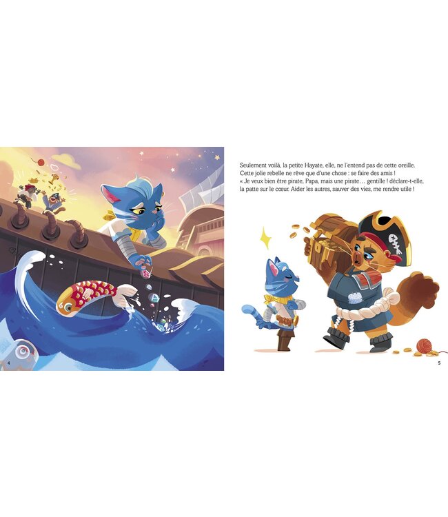 AUZOU LIVRE - HAYATE ET LES CHAPIRATES