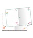 AUZOU COFFRET DE PAPETERIE - CARNET SECRET KAWAII