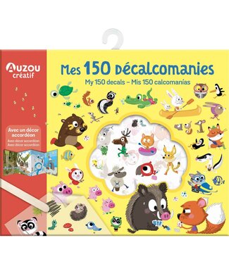 AUZOU MES 150 DÉCALCOMANIES - 4 SAISONS