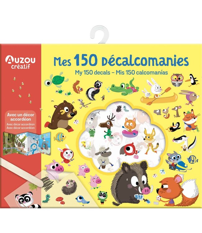 AUZOU MES 150 DÉCALCOMANIES - 4 SAISONS
