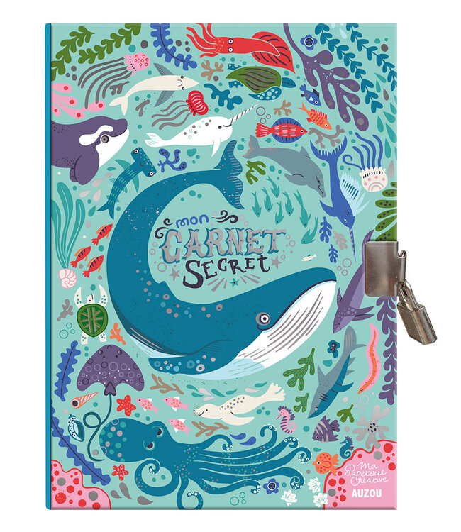 AUZOU MON CARNET SECRET - OCÉAN