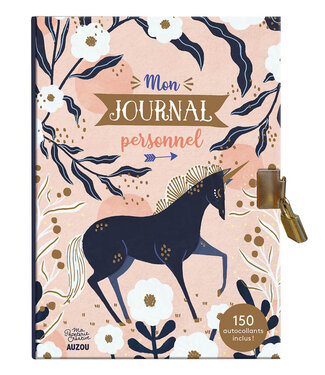 AUZOU MON JOURNAL PERSONNEL - LICORNE