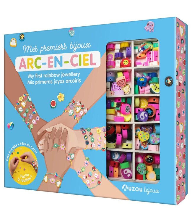 AUZOU MES PREMIERS BIJOUX - ARC-EN-CIEL