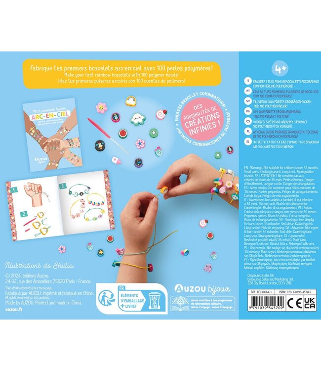 AUZOU MES PREMIERS BIJOUX - ARC-EN-CIEL