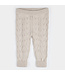 PETIT LEM PANTALON LEGGING TRICOT - CRÈME
