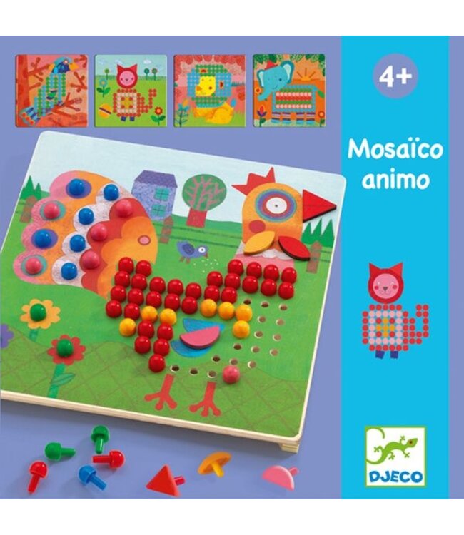 DJECO JEU - MOSAICO ANIMO