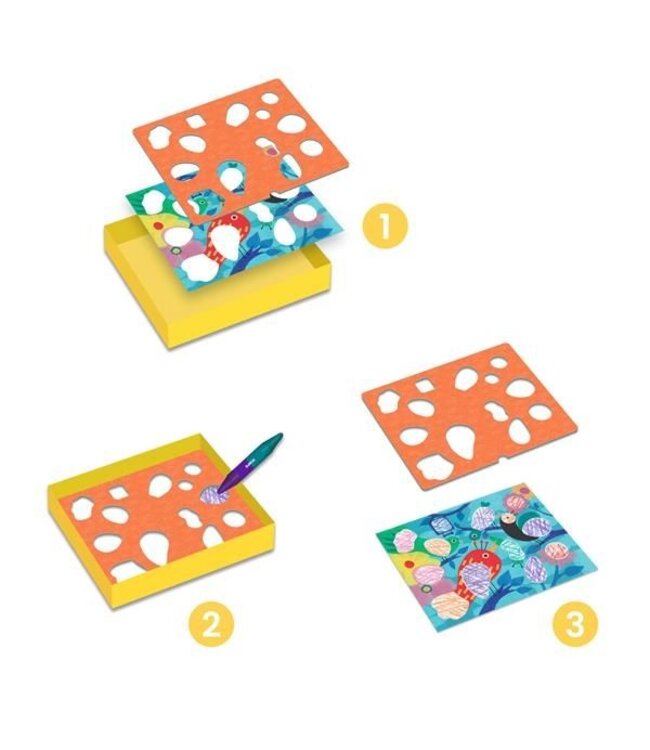 DJECO COLORIAGE - PIOU PIOU & CO