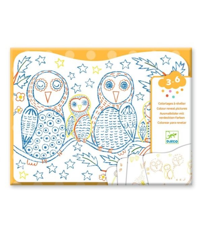 DJECO COLORIAGE - HIBOU