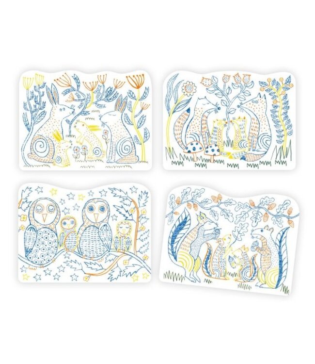 DJECO COLORIAGE - HIBOU