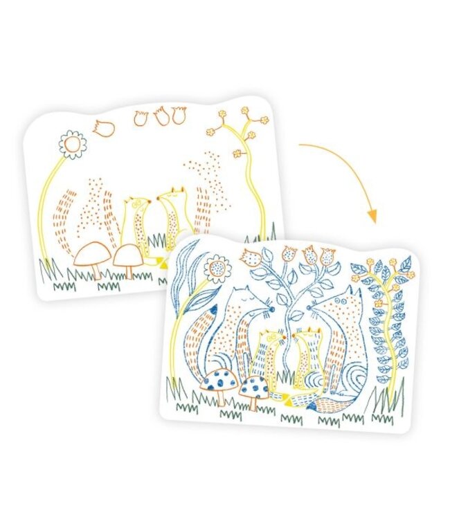 DJECO COLORIAGE - HIBOU