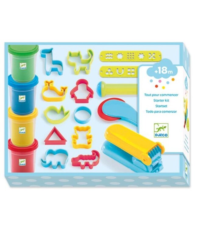 DJECO PÂTE À MODELER - POTS & OUTILS