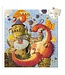 DJECO PUZZLE SILHOUETTE - VAILLANT ET LES DRAGONS