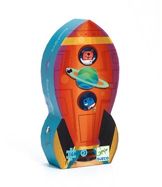 DJECO PUZZLE SILHOUETTE - NAVETTE SPACIALE