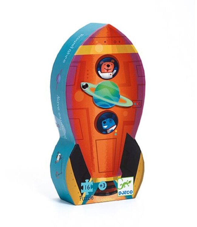 DJECO PUZZLE SILHOUETTE - NAVETTE SPACIALE
