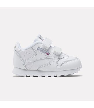 REEBOK CHAUSSURE CLASSIC LEATHER - WHITE/CARBON/VECTOR BLUE