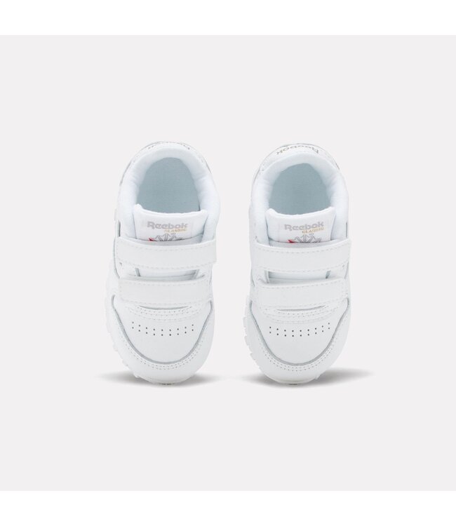 REEBOK CHAUSSURE CLASSIC LEATHER - WHITE/CARBON/VECTOR BLUE