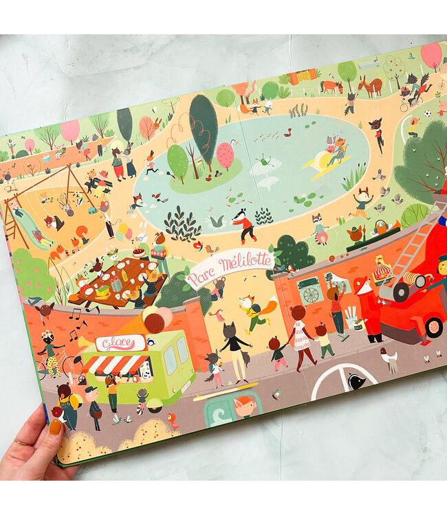 AUZOU CHERCHE ET TROUVE - BIENVENUE À CHOUPIVILLE