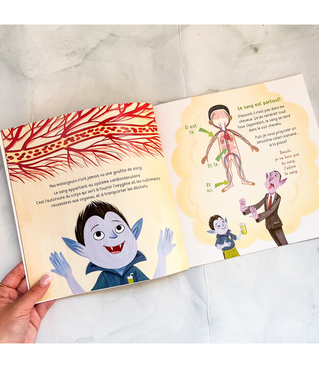 SCHOLASTIC LIVRE - LE SANG ! PLUS QU'UNE BOISSON POUR LES VAMPIRES