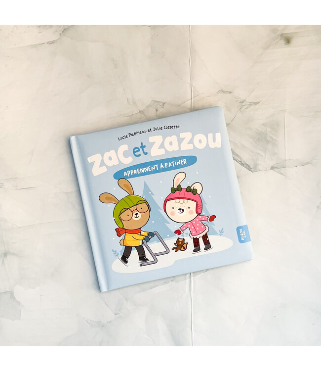 AUZOU LIVRE - ZAC ET ZAZOU APPRENNENT À PATINER