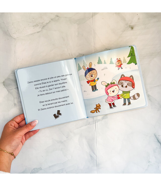 AUZOU LIVRE - ZAC ET ZAZOU APPRENNENT À PATINER