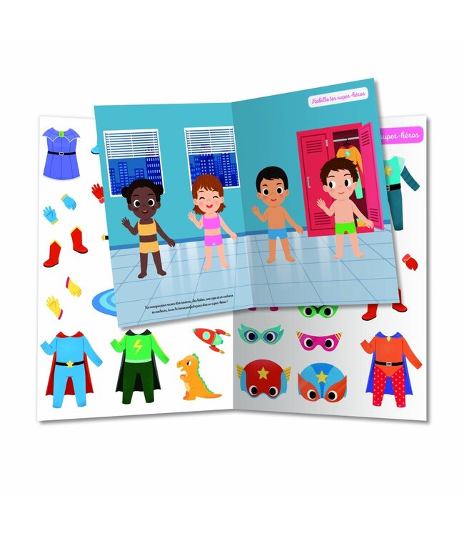 AUZOU MES 250 AUTOCOLLANTS - SUPER-HÉROS
