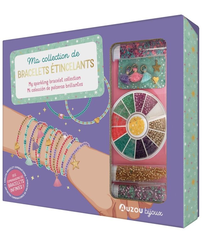 AUZOU COFFRET - BRACELETS ETINCELANTS