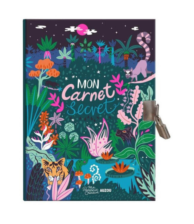 AUZOU MON CARNET SECRET - JUNGLE
