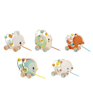 JANOD MINI LOOPING BOIS - PURE