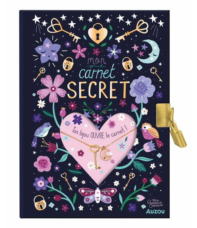 AUZOU MON CARNET SECRET - JOLI BIJOU